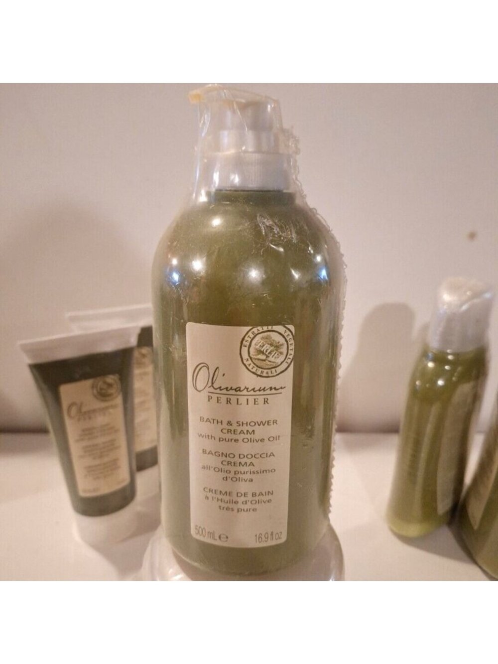 Olivarium Perlier Bath & Shower Hand Cream Hair Mask Lot Olive Oil Sealed Italy - Picture 5 of 11